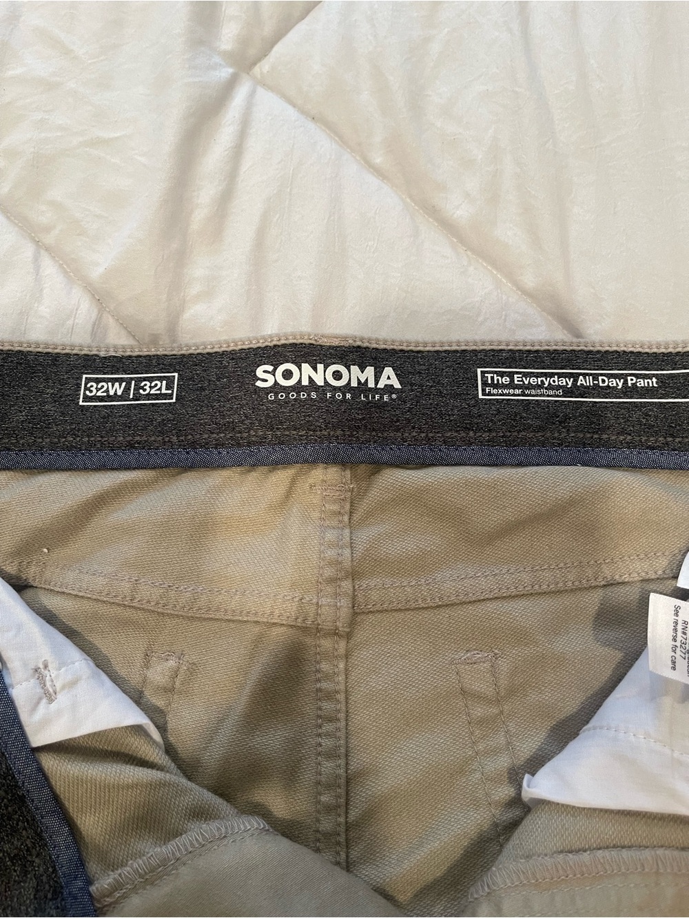 Sonoma Men's Everyday All-Day Pants - Tan